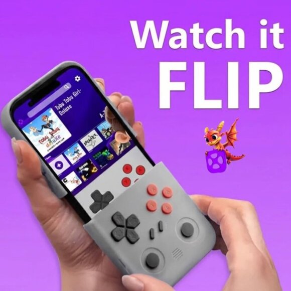 SOOLRA-The World’s First Gaming Console Case for iPhone 12-15 (Pink) - Picture 11 of 11